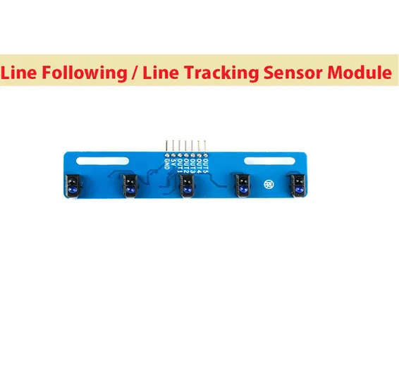 5 Channel TCRT5000 IR Array Tracking Sensor Module