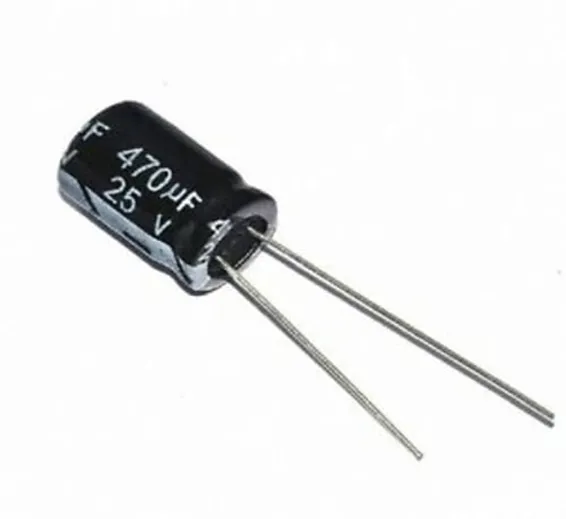 25V 470uF Electrolytic Polar Capacitor 25V 470uF Electrolytic Polar Capacitor