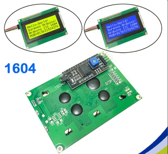 IIC I2C TWI 164 1604 16x4 LCD screen module character series with backlight for Arduino IIC I2C TWI 164 1604 16x4 LCD screen module character series with backlight for Arduino