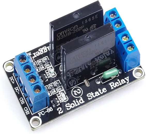 Solid State Relay SSR Module 2 Channel For Arduino