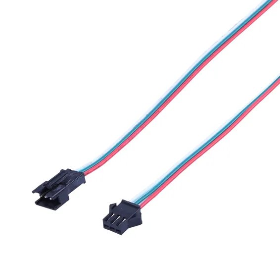 JST SM 3 Pins Plug Male and Female Wire Connector JST SM 3 Pins Plug Male and Female Wire Connector