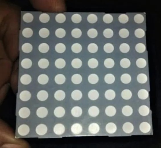 60x60mm 8×8 LED Dot Matrix Display Module 60x60mm 8×8 LED Dot Matrix Display Module