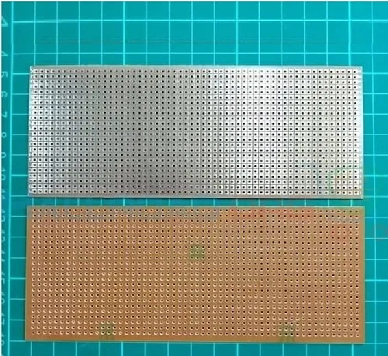 Veroboard Dotted Small Stripboard 6.5x14.5cm Veroboard Dotted Small Stripboard 6.5x14.5cm