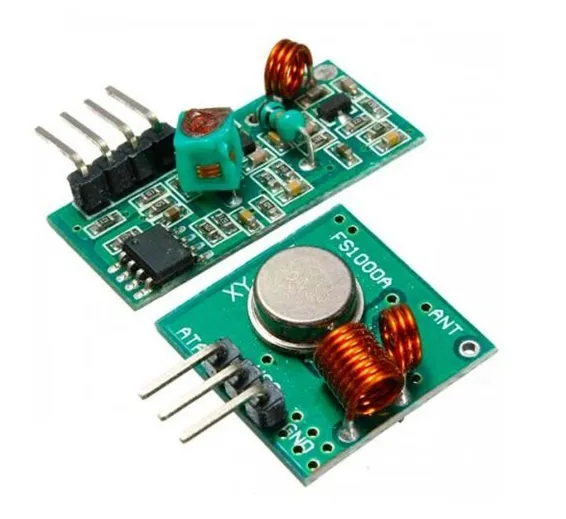 FS1000A 433mHz RF Transmitter Receiver Module Male Pin FS1000A 433mHz RF Transmitter Receiver Module Male Pin