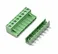 5.08 mm Pitch 8 Pin Right Angle PCB Mount Plug Able Terminal Block Connectors, Bent Screw Terminal