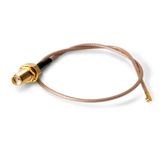 Adapter cable for connecting GSM/GPRS module IPX connector to GSM antenna SMA connector Adapter cable for connecting GSM/GPRS module IPX connector to GSM antenna SMA connector