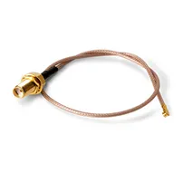 Adapter cable for connecting GSM/GPRS module IPX connector to GSM antenna SMA connector Adapter cable for connecting GSM/GPRS module IPX connector to GSM antenna SMA connector
