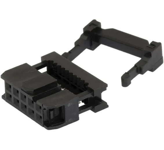 2.54mm Step 2x5 Pin 10 Pin IDC female connector FC-10 2.54mm Step 2x5 Pin 10 Pin IDC female connector FC-10