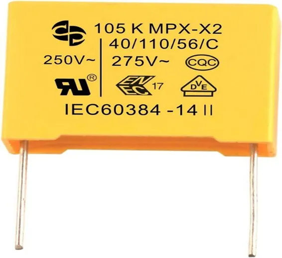 1uF/275V Non Polar capacitor (105 /275v Film capacitor )