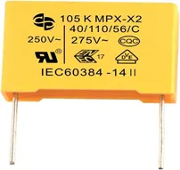 1uF/275V Non Polar capacitor (105 /275v Film capacitor ) 1uF/275V Non Polar capacitor (105 /275v Film capacitor )