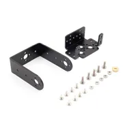 2 DOF Short Pan and Tilt Servo Bracket Mount Kit 2 DOF Short Pan and Tilt Servo Bracket Mount Kit