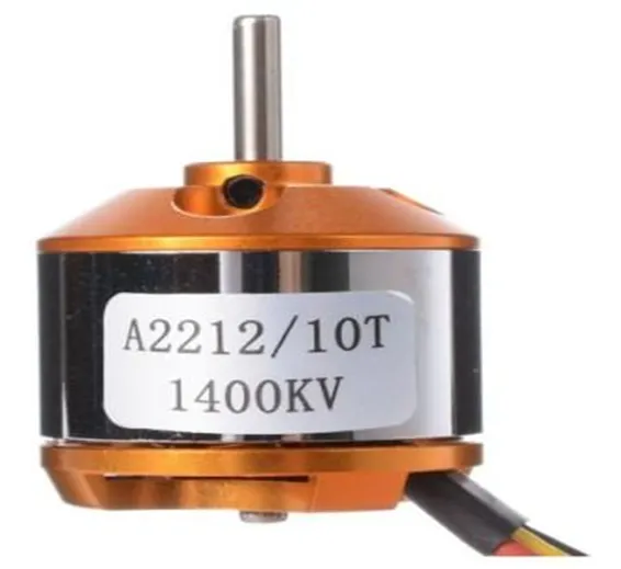 BLDC MOTOR A2212 10T 1400KV Outrunner Brushless Motors for RC Helicopter Quadcopter Multi-copter