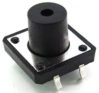 8mm knob 4 pin Basic Digital I/O: Slide Switch, Push Button 8mm knob 4 pin Basic Digital I/O: Slide Switch, Push Button