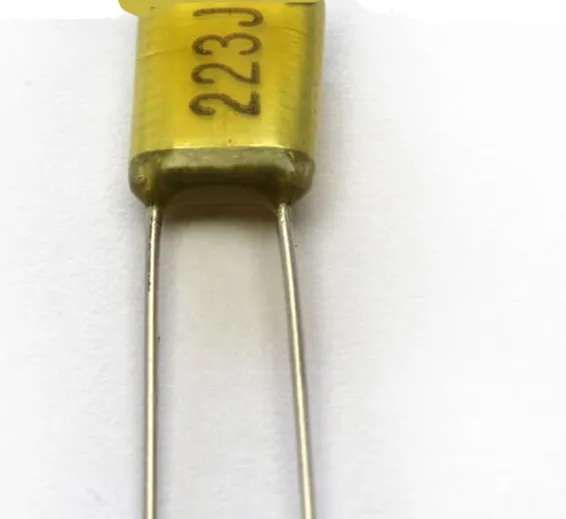 2A223J 100Volt 0.022uF (22nF) Polyester Film Capacitor 2A223J 100Volt 0.022uF (22nF) Polyester Film Capacitor