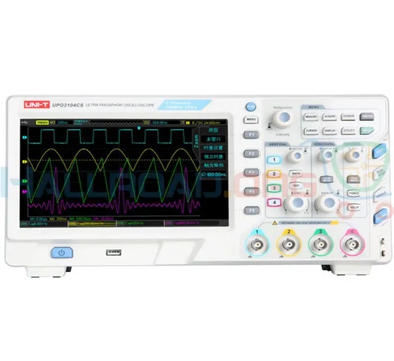 Digital Oscilloscope 4 Channel DSO 100MHz UNI T UPO2104CS