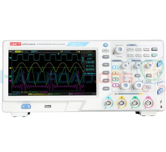 UNI T UPO2104CS Digital Oscilloscope 4 Channel DSO 100MHz