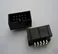 DC3-10P JTAG ISP socket straight IDC Box headers connector 10 Pins 2x5 2.54mm Pitch Box headers 10P FEMP ALE connector