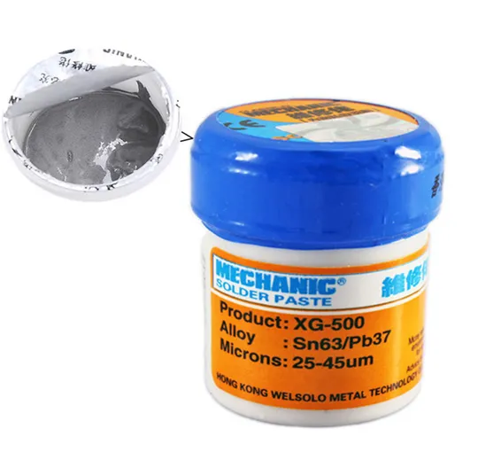 30Gram MECHANIC Solder Flux Paste Soldering Tin Cream Sn63/Pb37 XG-50, New Packing from MECHANIC MCN-300 30Gram MECHANIC Solder Flux Paste Soldering Tin Cream Sn63/Pb37 XG-50, New Packing from MECHANIC MCN-300