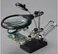 Magnifying Glass 5 LED Auxiliary Clip Magnifier 3 In1 Hand Soldering Solder Iron Stand Holder Station