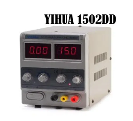 YIHUA 1502DD Adjustable Variable Output DC Power Supply LED Display 15V 2A YIHUA 1502DD Adjustable Variable Output DC Power Supply LED Display 15V 2A