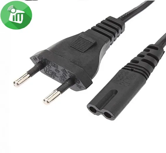 2 Prong AC Power Cord (1.5 meter long) 2 Prong AC Power Cord (1.5 meter long)