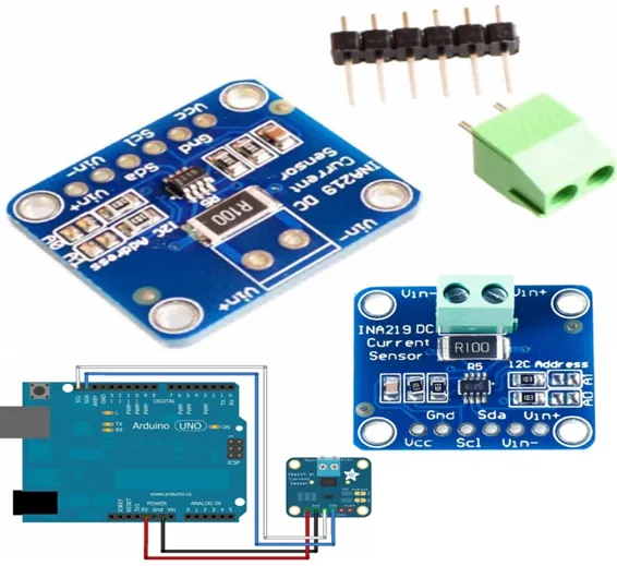 INA219 Bi-Direction DC Current Power Supply Sensor Module GY-219 Module in Pakistan INA219 Bi-Direction DC Current Power Supply Sensor Module GY-219 Module in Pakistan
