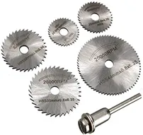 HSS Circular Saw Blade Set For Metal & Dremel Rotary Tools HSS Circular Saw Blade Set For Metal & Dremel Rotary Tools