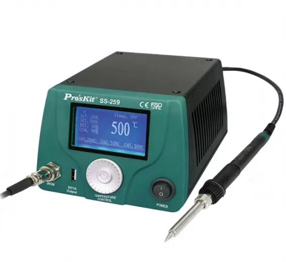Pro'sKit SS-259 90W LCD Smart Soldering Station in Pakistan Pro'sKit SS-259 90W LCD Smart Soldering Station in Pakistan