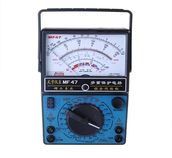 Voltmeter Ammeter Ohmmeter Analog Multimeter MF47