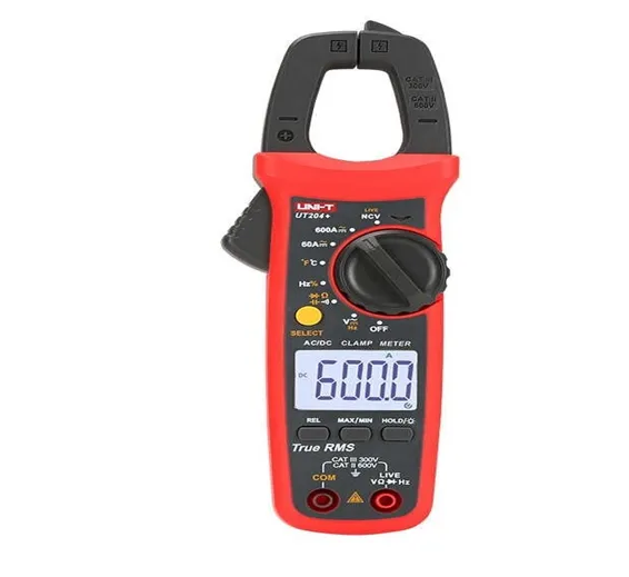 UNI-T UT204+ Digital AC DC Current Clamp Meter Multimeter UNI-T UT204+ Digital AC DC Current Clamp Meter Multimeter