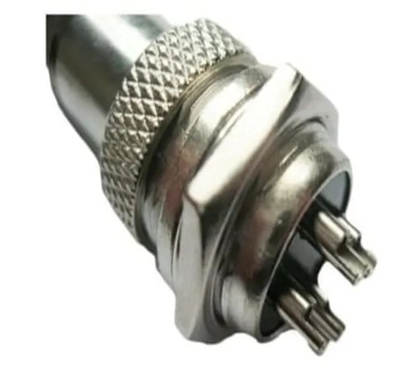 4 Pin 16mm XLR Cable Connector Panel Chassis Mount 4 Pin 16mm XLR Cable Connector Panel Chassis Mount