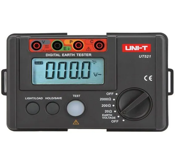 UNI T UT521 Earth Ground Tester Meter