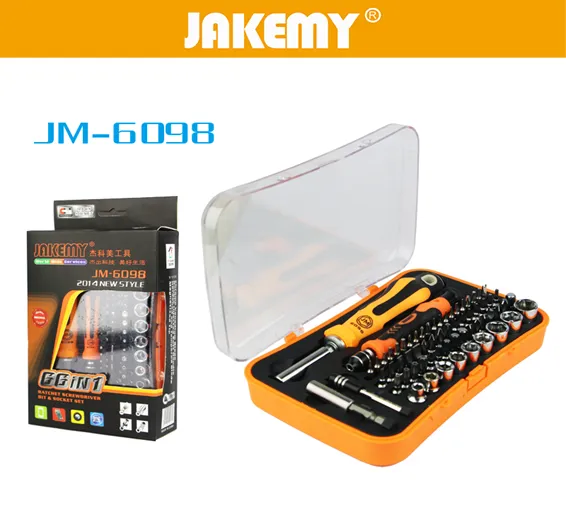 Jakemy JM-6098 66 IN 1 Professional Screwdriver Repair Tool Set