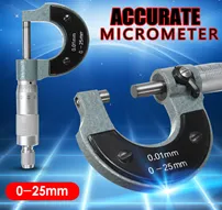 0-25mm 0.01mm Outside External Metric Gauge Micrometer Machinist Measuring Box 0-25mm 0.01mm Outside External Metric Gauge Micrometer Machinist Measuring Box
