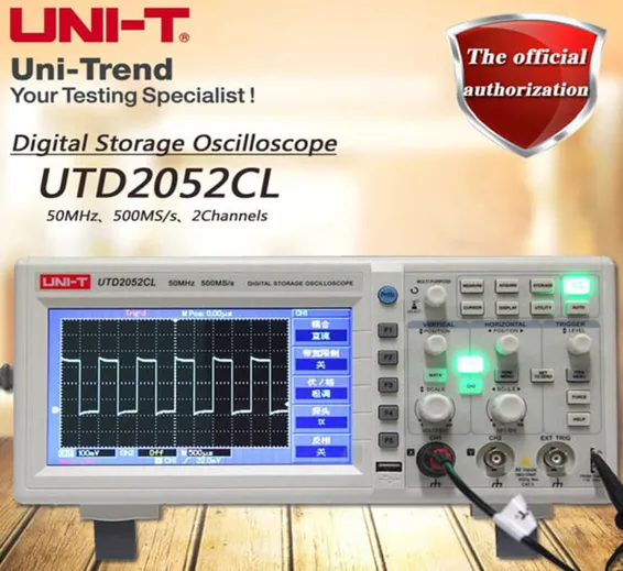 Digital Storage Oscilloscope 2 Channel DSO UNI T UTD2052CL Digital Storage Oscilloscope 2 Channel DSO UNI T UTD2052CL