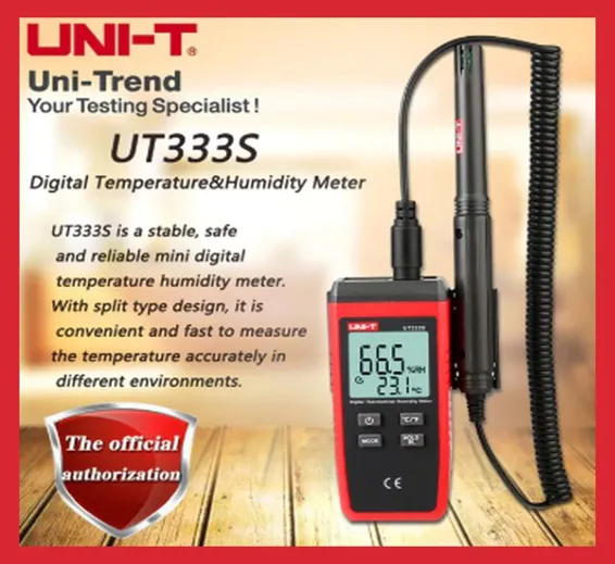 UNI-T UT333S Digital Temperature Humidity Meter UNI-T UT333S Digital Temperature Humidity Meter