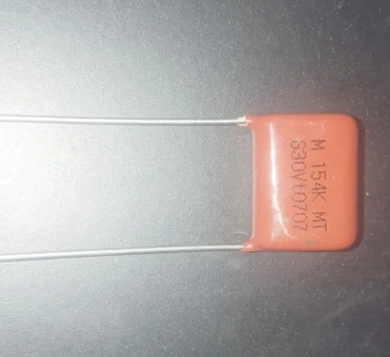 154K 630VDC Metal Film Capacitor 154K 630VDC Metal Film Capacitor