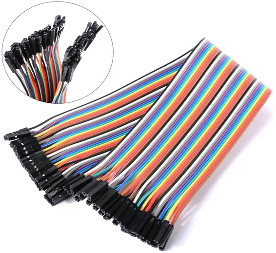 30cm Hole To Hole Dupont Line 40 Pin Jumper Wire 12 Inch 30cm Hole To Hole Dupont Line 40 Pin Jumper Wire 12 Inch