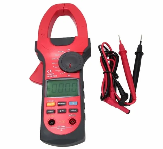 UNI T True RMS Digital Clamp Meter Tong Tester UT207