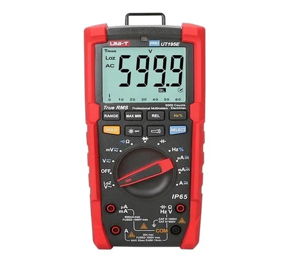 UNI T Industrial Waterproof Digital Multimeter UT195E UNI T Industrial Waterproof Digital Multimeter UT195E