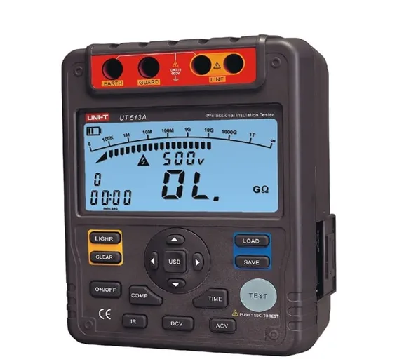 UNI T UT513A Insulation Resistance Tester