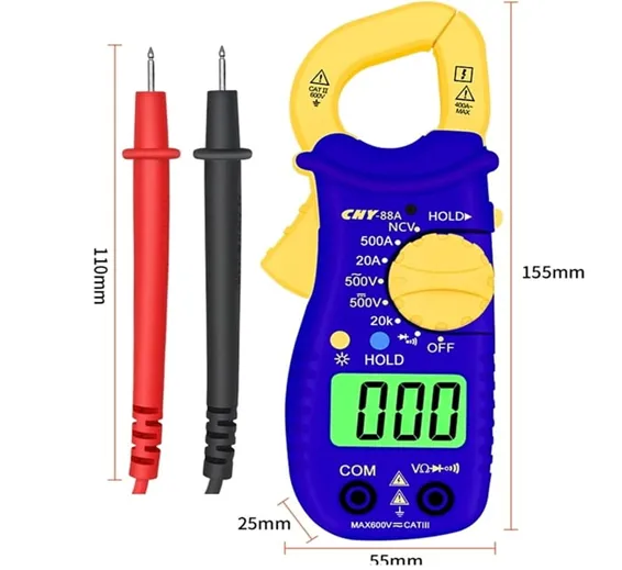 Digital LCD Clamp Meter CHY88A Digital LCD Clamp Meter CHY88A