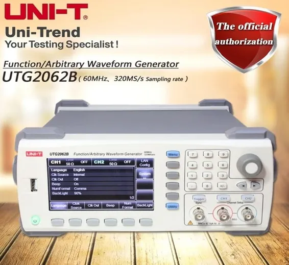 General Function Generator UNI T UTG2062B