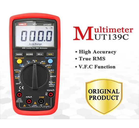 UNI T UT139C True RMS Digital Multimeter UNI T UT139C True RMS Digital Multimeter