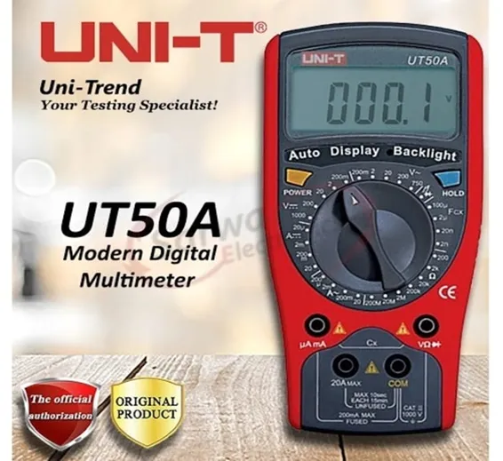 UNI T UT50A Modern Digital Multimeter UNI T UT50A Modern Digital Multimeter