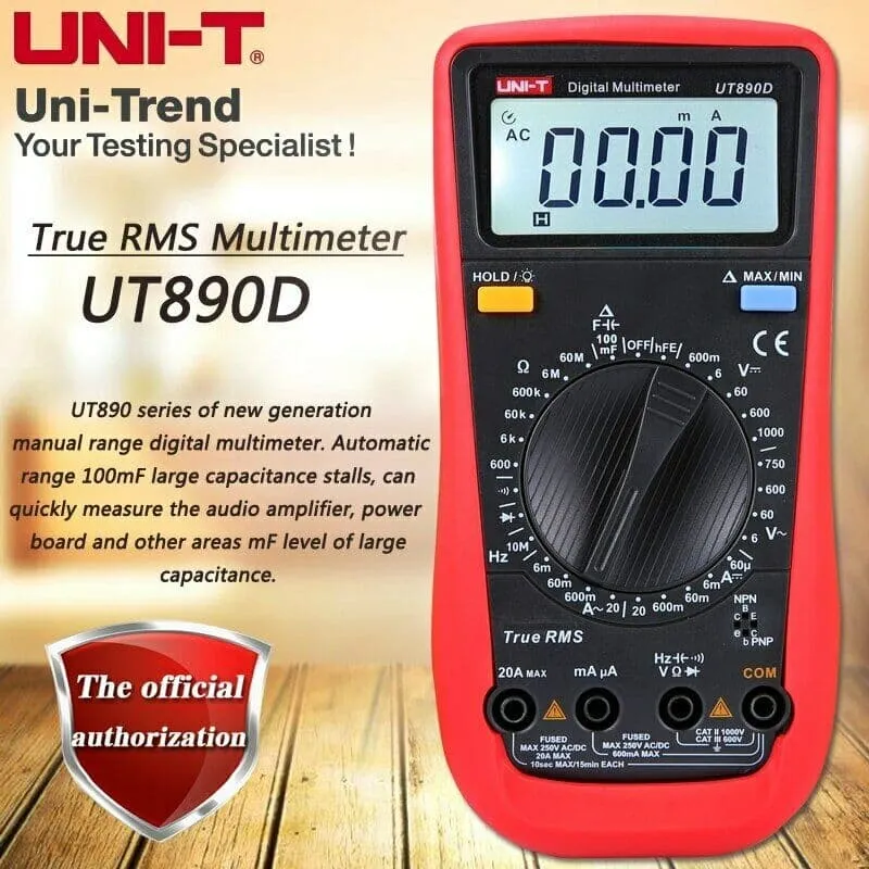 UNI T True RMS Digital Multimeter UT890D In Pakistan