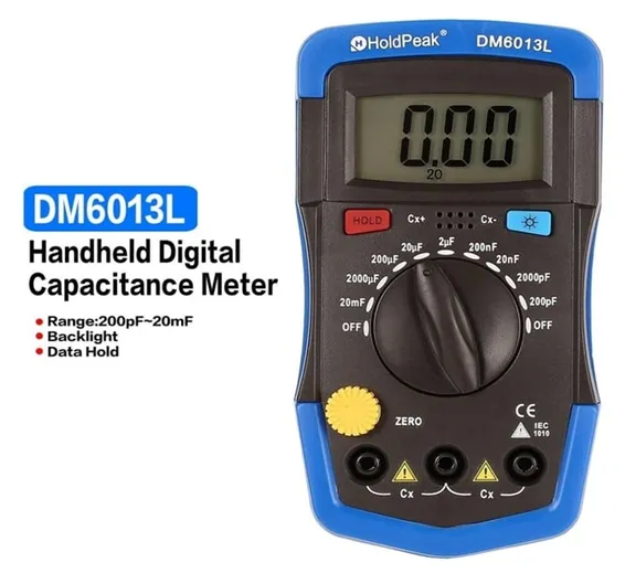 Handheld Digital Capacitance Meter DM6013L Handheld Digital Capacitance Meter DM6013L