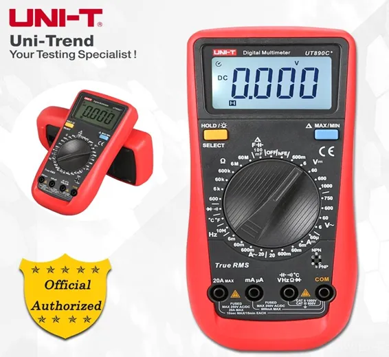 UNI T True RMS Digital Multimeter UT890C+