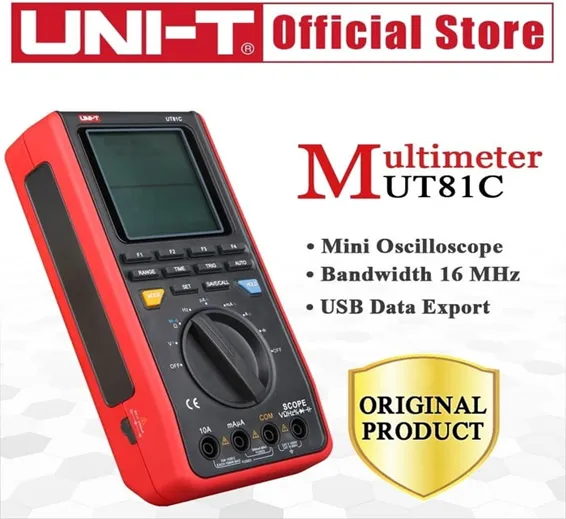 Handheld Digital Scope Multimeter UNI T UT81C Handheld Digital Scope Multimeter UNI T UT81C