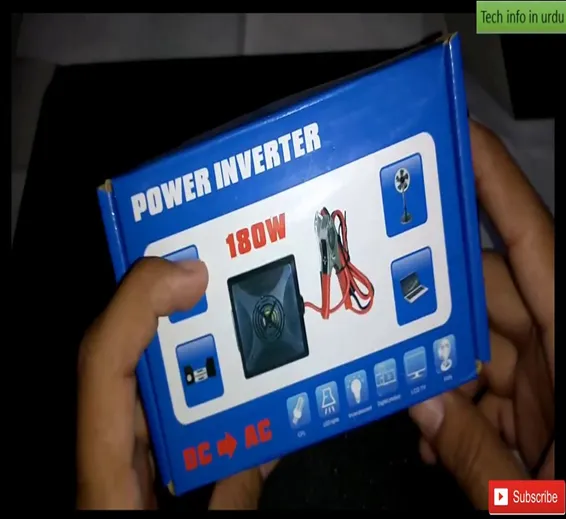 12V TO 220V Mini Power Inverter 180W